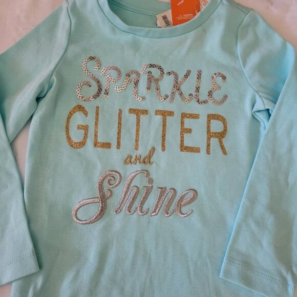 Gymboree Snowflake Glamour size 4 NWT shirt. Mixed Z30 - Picture 2 of 2